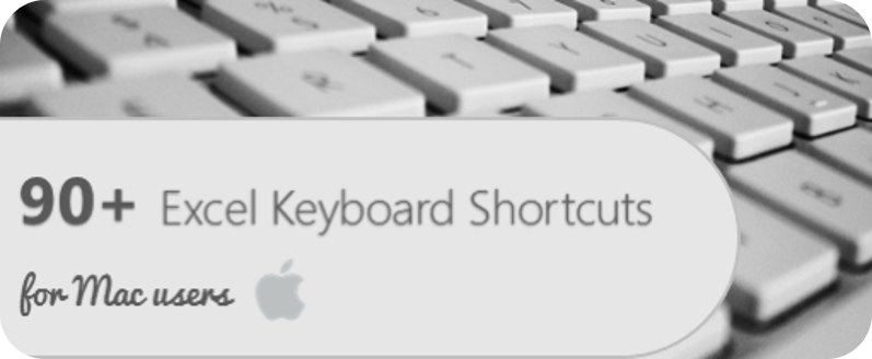 excel shortcuts for mac pdf